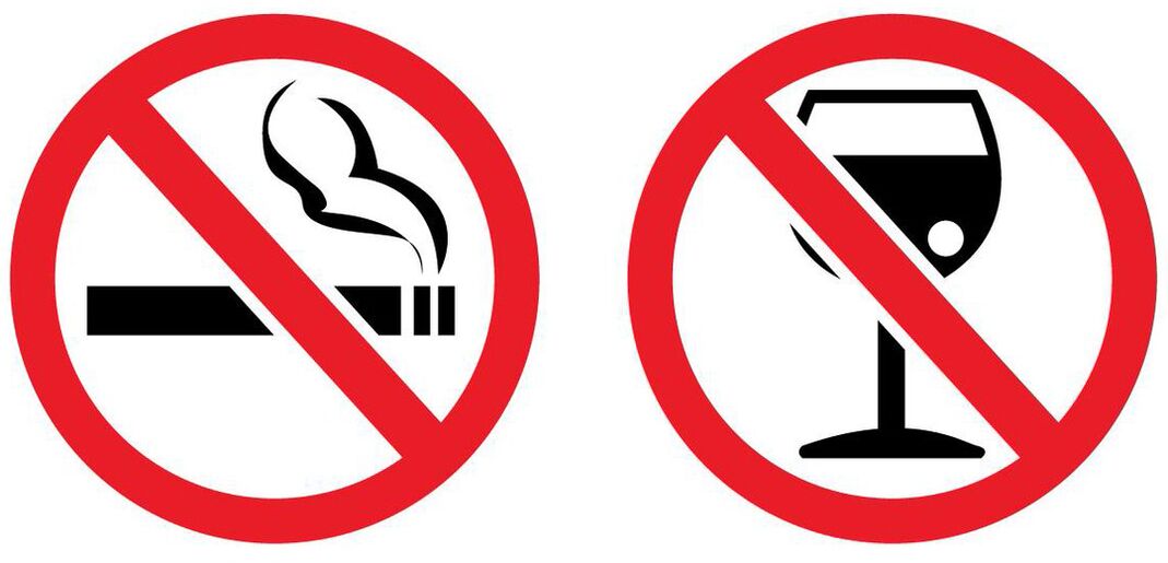 Orrplasztika esetén abba kell hagynia a dohányzást és az alkoholt